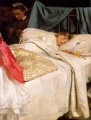 Sleeping Pre Raphaelite John Everett Millais